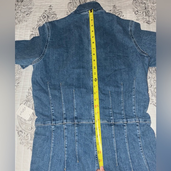 Free People Blue Denim Jumpsuit - Picture 10 of 13